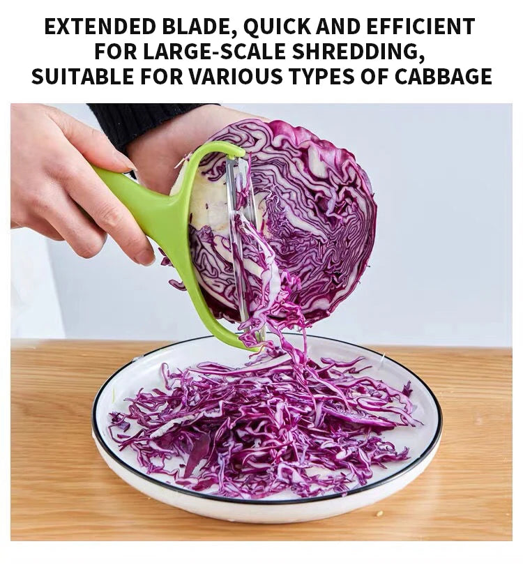3PCS multifunctional vegetable shredder - wide mouth, easy to chop vegetables - perfect for kitchen preparation