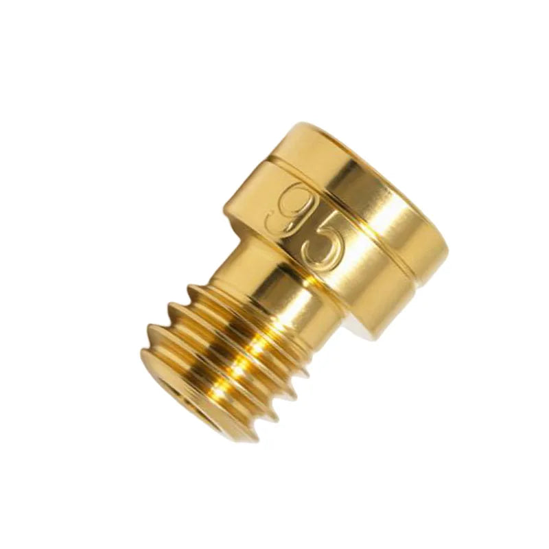 Motorcycle Carb 4mm Thread M4 Round Main Jet Size 60-110 For Mikuni Kenhin Carburetor Gy6 139qmb 50cc Injector Nozzle