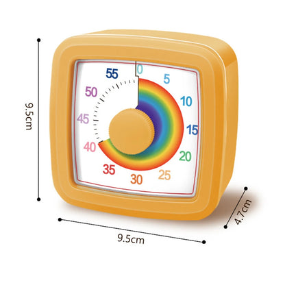 Visual Timer Children's Self-discipline Tool Countdown 60-minute Student Learning Homework Time Pomodoro Stopwatch Management