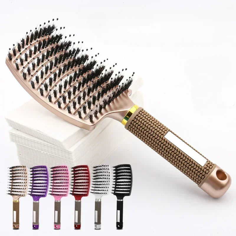 Magic Scalp Massage Brush Detangling Hair Brush Women Wet Curly Hair Comb Fluffy Salon Hairdressing Combs Barber Styling Tools