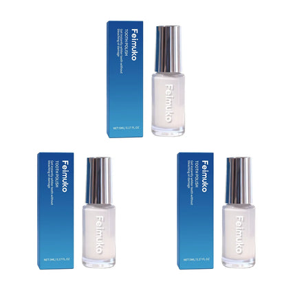 Tooth Whitening Paint Dental Bleaching Remove Tooth Pigments Stains Fresh Breath Oral Hygiene Brightening Tooth Polish Paint 5ml