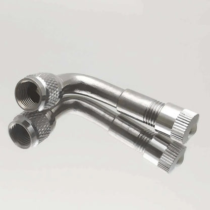 45 90 135 Degree Angle Bent Valve Adaptor Tyre Tube Valve Extension Adapter for Motorcycle Truck Car Moto Bike