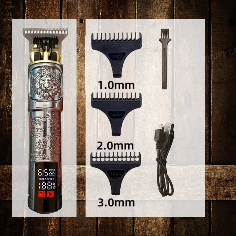 New WaterProof Professional Electric Shaver for Men Razor for Men Mower Beard Trimmer Barber Shaving Machine T9 Hair Clipper