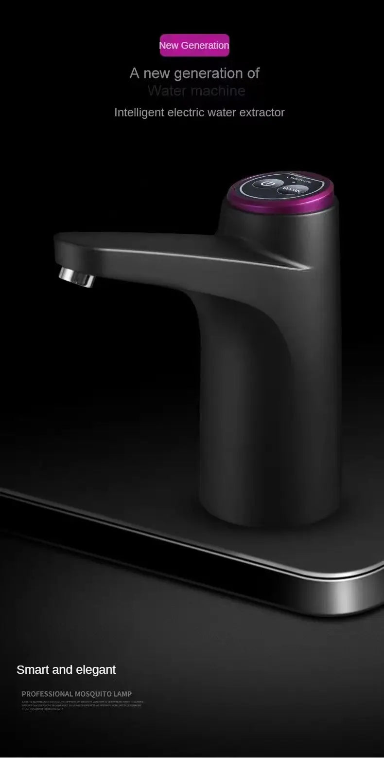 Portable 5-Gallon Water Dispenser With USB Charging-Automatic Electric Pump Suitable For Home Office And Outdoor Use