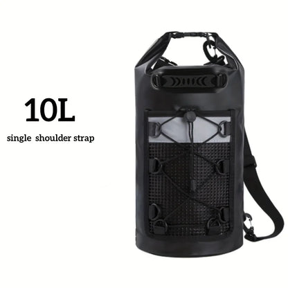 Swimming PVC Pack Dry Bag Backpack for Women Men 10L 20L Waterproof Shoulder Kayak Trekking Drifting Rafting Surfing Boating Bag