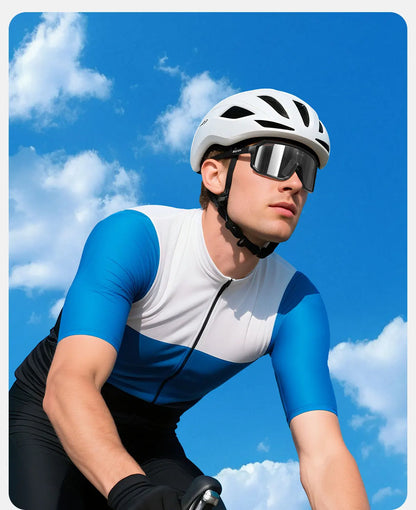 SCVCN New Riding Cycling Sunglasses Outdoor Sports Running Goggles Men's Mtb Bicycle Glasses Women Cycling Eyewear 1 Lens