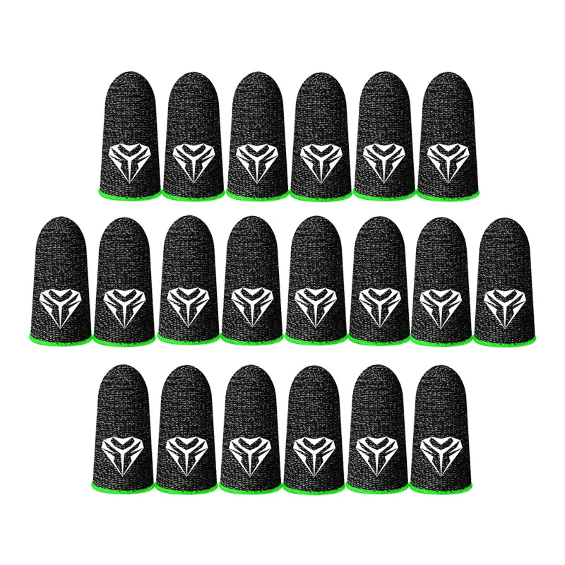 1-10 Pairs Thumb Gloves Touch Screen Finger Cots Sweatproof for PUBG Mobile Game Accessories