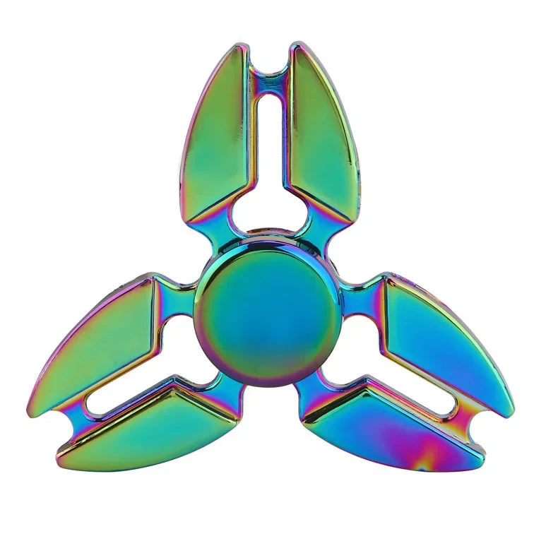 New Metal Fidget Spinner Toys AntiStress Alloy Finger Gyro R188 Fingertip Adult Hand Toy 60-65mm Fidget Spinner