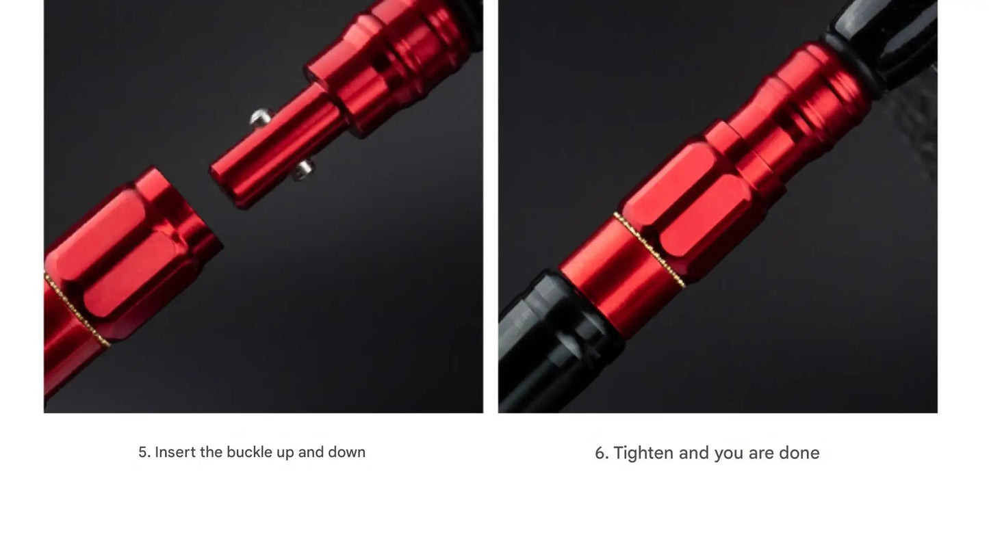 LINNHUE  Quick connector 8mm universal connector head and rod portable converter fishing gear accessories