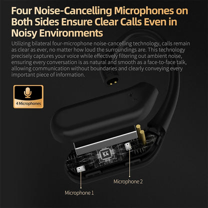 KZ AN01 Wireless Bluetooth 5.4 Cable Ear Hook With Charging Case For KZ Castor PRO PR2 PR3 ZSXPRO ZVXPRO Krila