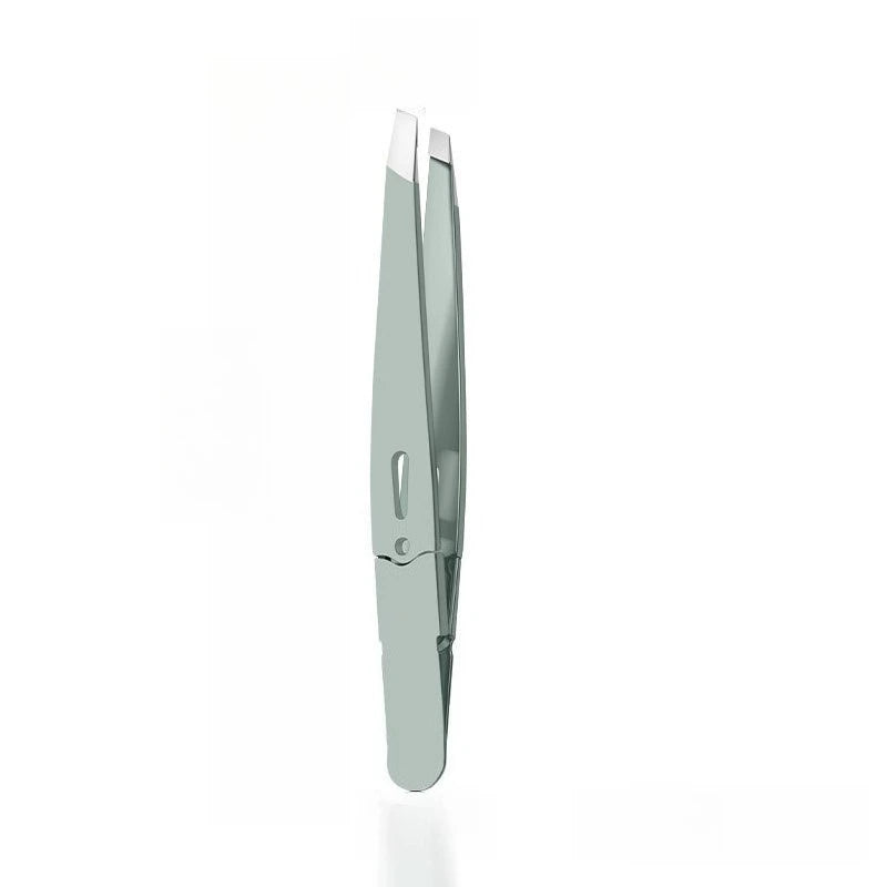 MR.GREEN  Eyebrow Tweezer Colorful Hair Beauty Fine Hairs Puller Stainless Steel Slanted Eye Brow Clips Removal Makeup Tools