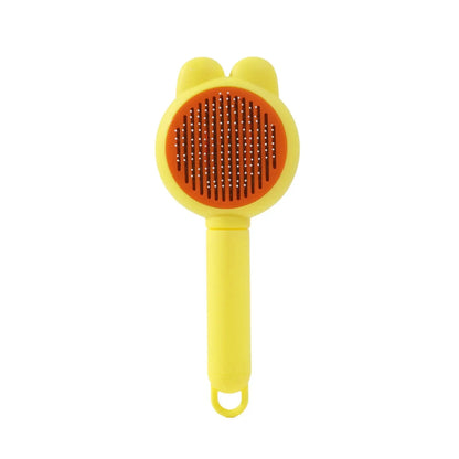 Pet  Hair Removal Cleaning Brushing Comb  One Click Cat Comb Massage Pet Beauty Cat Dog Floating Hair Massage Pet Comb