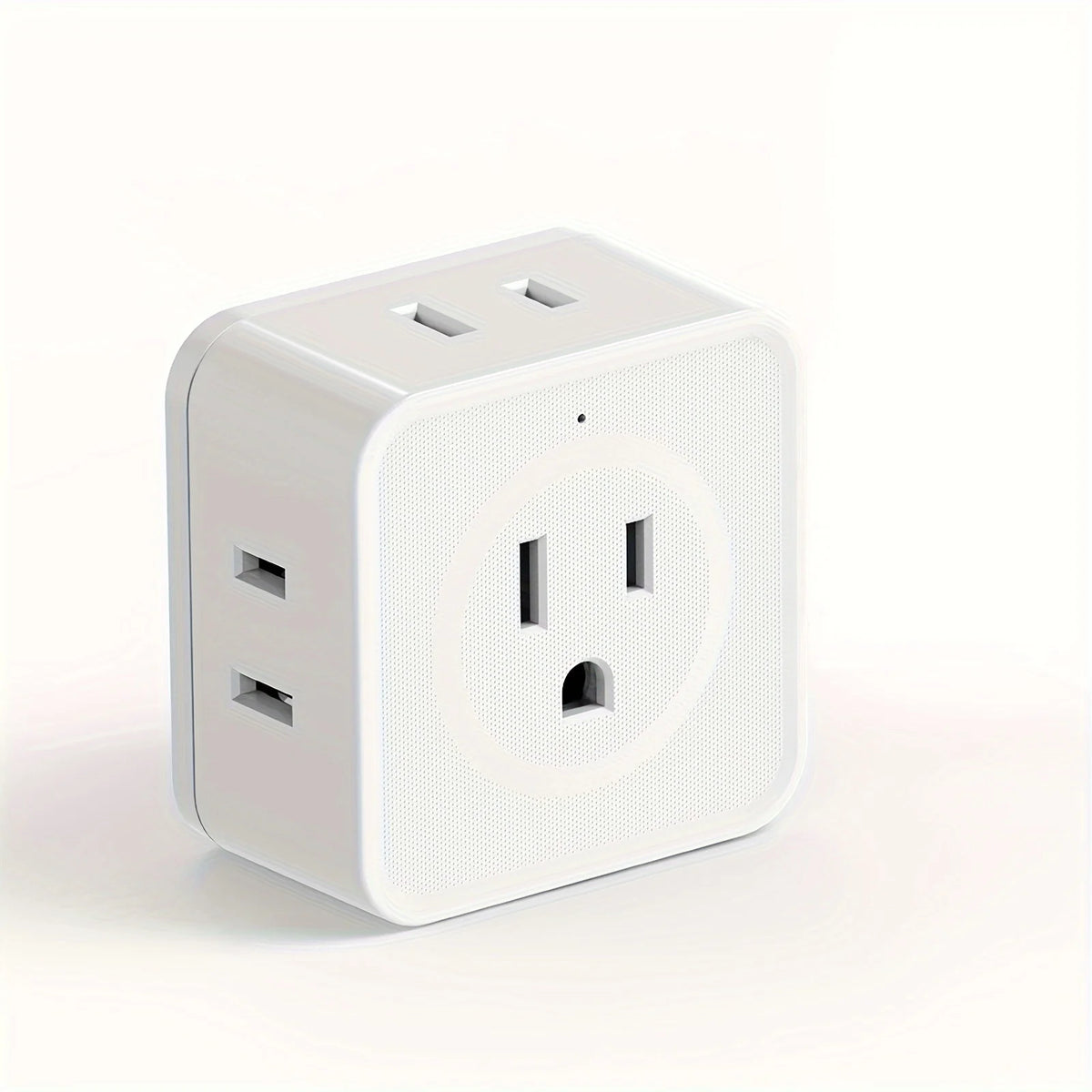 5 Way Multi Plug Outlet Extender, Wall Outlet Expander, Small Electrical Outlet Splitter for Travel, Home, Office, Dorm