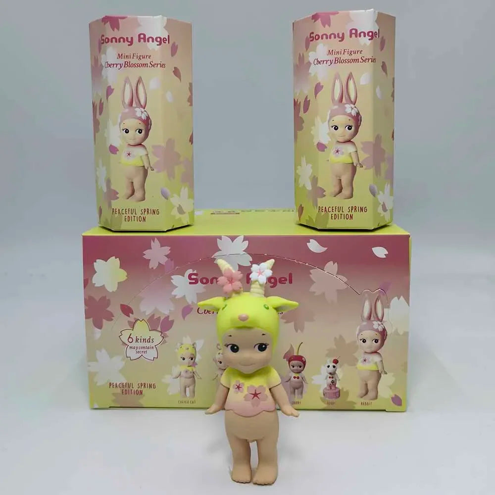 Sonny Angel' Blind Box Cherry Blossom Spring Series Limited Edition Cute Mystery Surprise Gift Kawaii Japanese Style Collectible