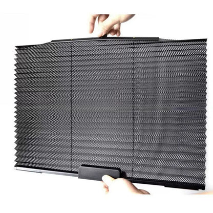 1PCS Car Side Folding Sunshade Retractable Car Front/Rear Window Sunshades Mesh UV Protect Curtain Foldable Auto Truck SunShield