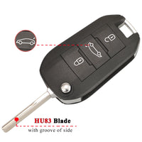 Hu83 Key 3BTN Trunk