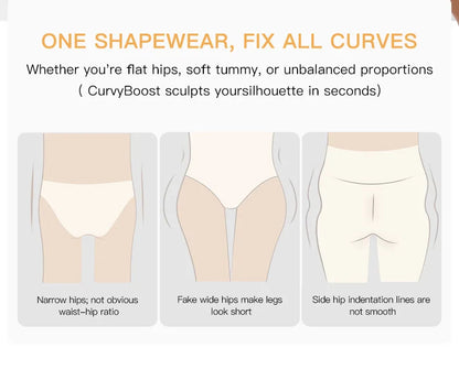 Women 4-Pad Butt Lifter Panties High Waist Tummy Control Shapewear Hip Enhancer Mesh Briefs Belly Slimming Body Shaper Shorts