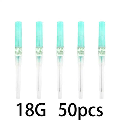 KIYUE 50pcs IV Cannula Pen Type Intravenous Injection Catheter 20G 22G 24G 26G Veterinary Suppliers