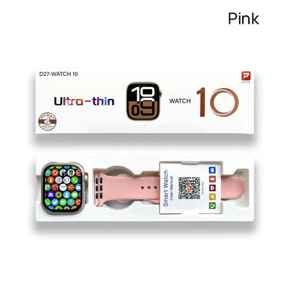 New Watch10 Series GPS Smart Watch Men Always On Display Heart Rate Body Temperature BT Call Women Waterproof Series Smartwatchs