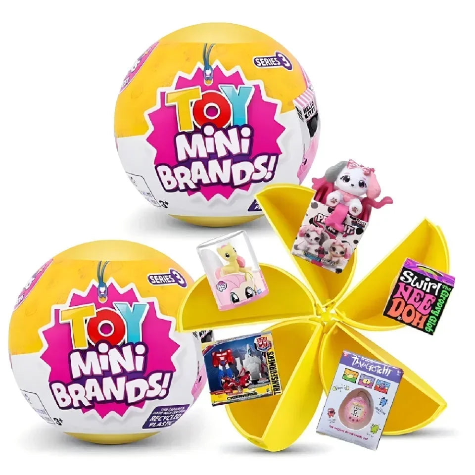 Zuru Surprise Toy My Mini Brands Kawaii Baby Food Figure Miniature Toys Mystery Blind Box Original Collectible Kids Gift Toys