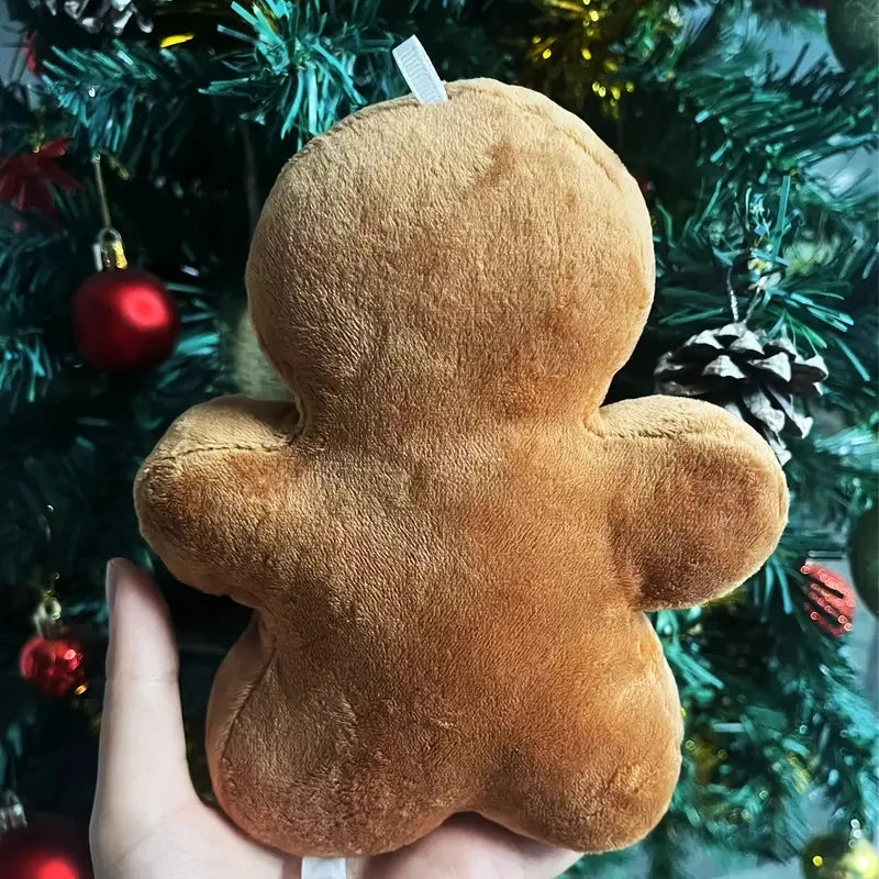 17cm Kawaii Gingerbread Man Plush Toys Exquisite Christmas Party Decorations Atmospheric Decoration Festival Gifts For Friends