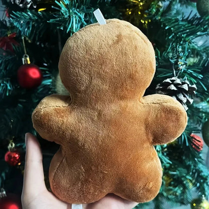 17cm Kawaii Gingerbread Man Plush Toys Exquisite Christmas Party Decorations Atmospheric Decoration Festival Gifts For Friends
