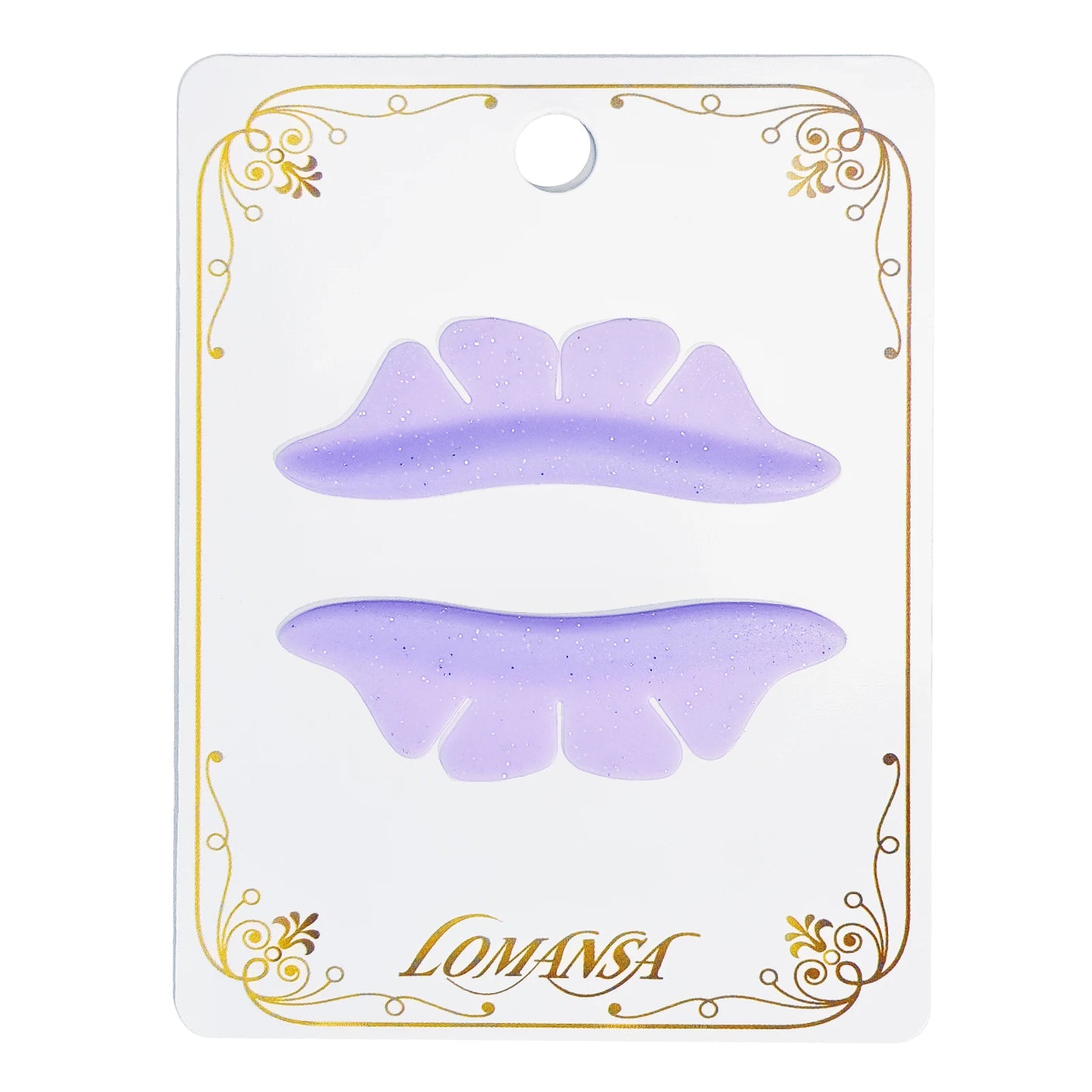 Lomansa 1 Pair Silicone Glitter Butterfly Lash Lift Pad Eyelash Perm Rod Shield Lash Lifting 3D Eyelash Curler Accessories Tool