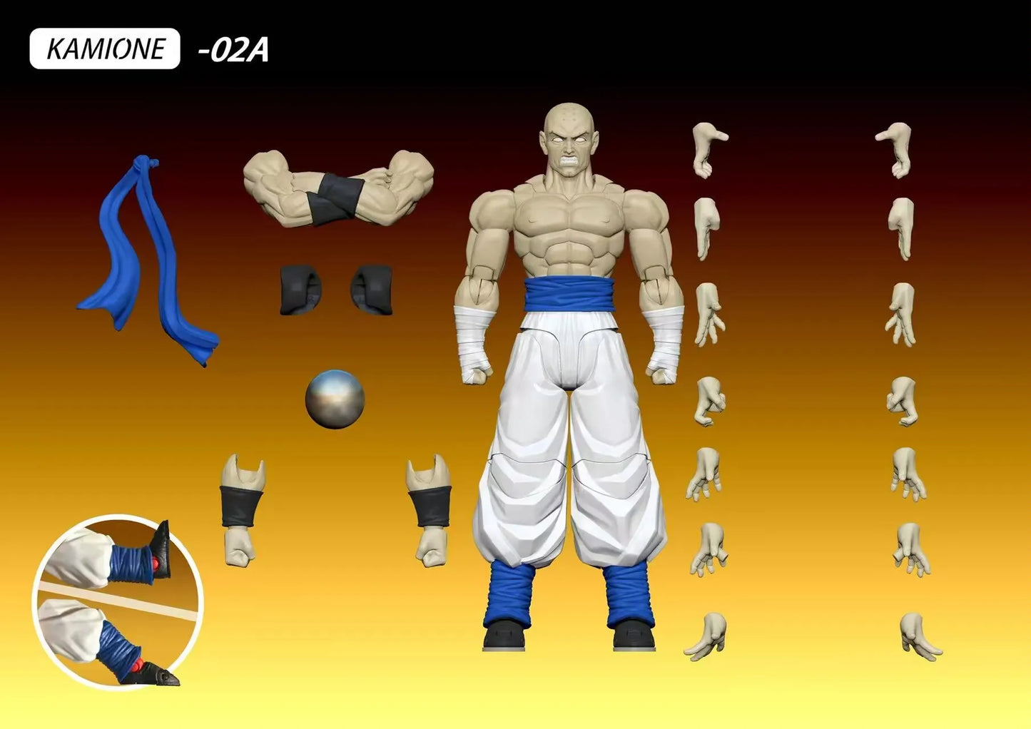 In Stock New Tonsenarttoys Kamione 02A 02B Dragon Ball Z Gojita SHF Super Saiyan SSJ Gogeta Dragon Anime Action Figures Toys