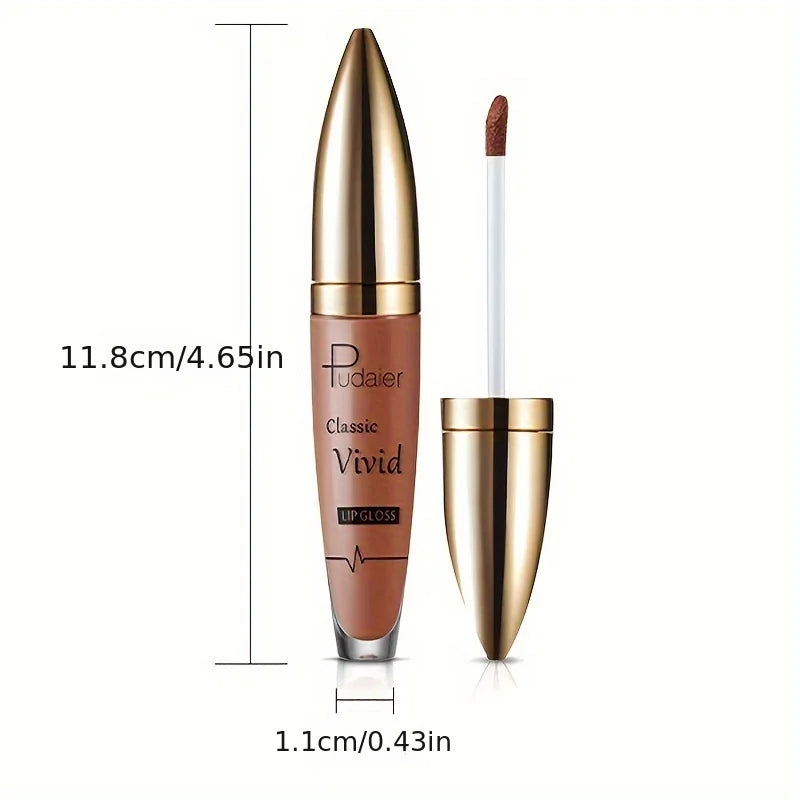 High Pigmented Matte Lip Glaze - Long-Lasting, Smudge Proof, Liquid Lipstick Makeup Valentine's Day Gifts, Women's Day Gift