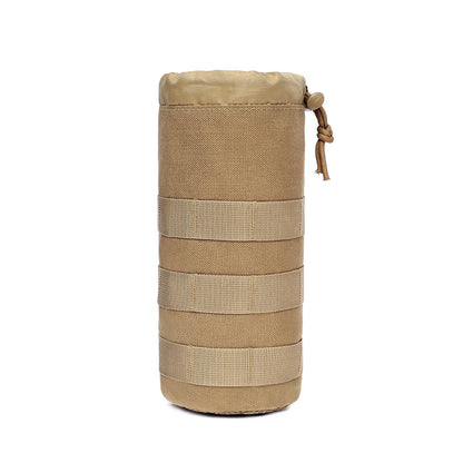 Outdoor Molle Water Bottle Bag Pouch Holder Travel Camping Hiking Cycling Fishing Hunting Water Bottle Kettle Carrier