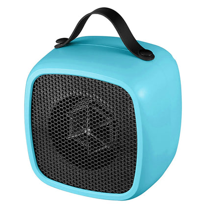 Portable Mini Heaters Household Desktop Mutes Fast Heating Warmer Fan 500W PTC-Ceramic Warm Air Heaters for Indoor Office Winter
