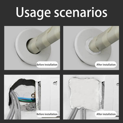 Sealant Clay Stickys Pipe Sealant Mud Airs Conditioning Hole Sealant Clay For Home Hole Blocking Windproof Quick Dry Adhesive