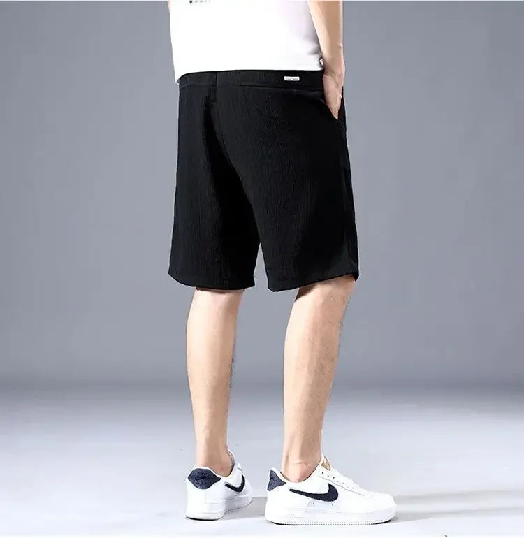 Men's Ice Silk Casual Shorts Loose Fit Summer Style Big Pants Versatile Outerwear For Men Comfortable Underwear