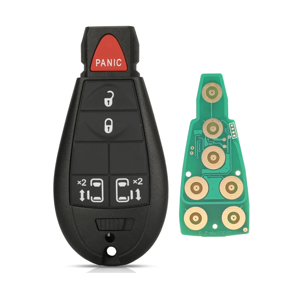 433Mhz ID46 Chip Remote Car Key For Chrysler Town & Country 300 For Jeep Grand Cherokee Dodge Caravan Journey IYZ-C01C 2008-2013