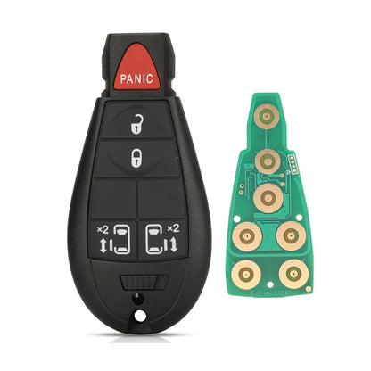 433Mhz ID46 Chip Remote Car Key For Chrysler Town & Country 300 For Jeep Grand Cherokee Dodge Caravan Journey IYZ-C01C 2008-2013