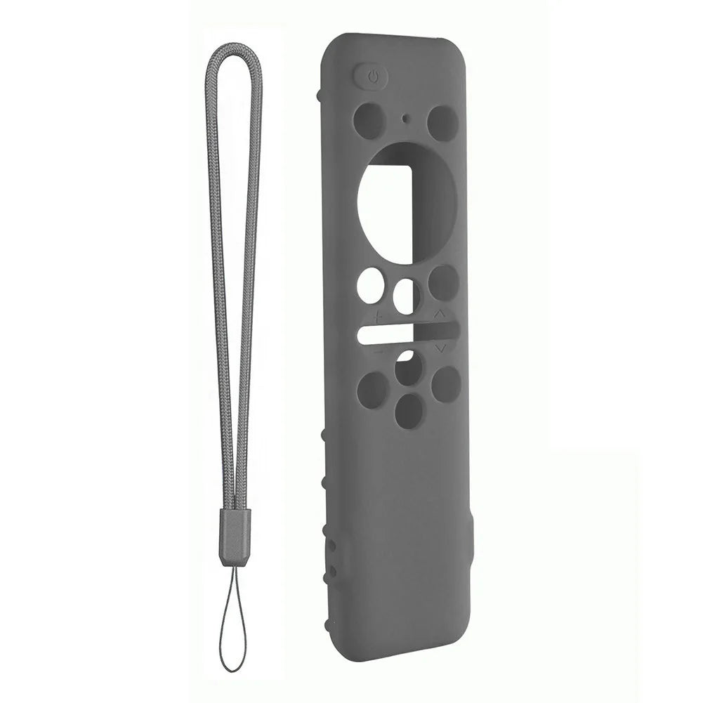 For Samsung BN59-01432A 01432B Remote Control Silicone Protective Case Shockproof Anti-Slip Smart TV Soft Sleeve with Lanyard