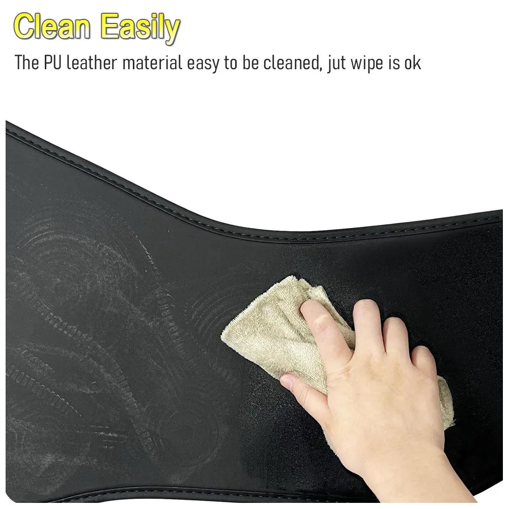 Trunk Mats for 2025 2026 Tesla Model Y Premium Juniper Rear Trunk Tailgate Mat Leather Protective Pad Anti-dirty Car Accessories