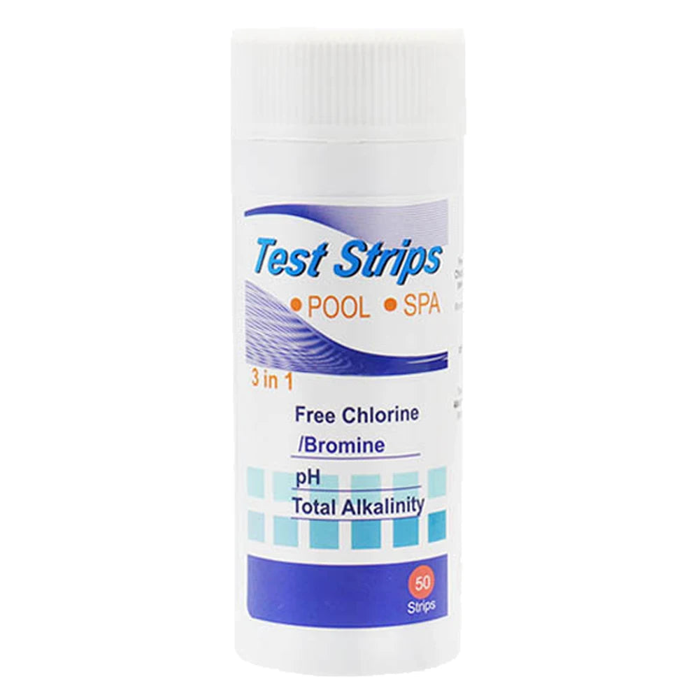 50/100pcs 3/5/6/7 in 1 Swimming Pool PH Test Strips SPA Swimming Pool Water Tester Paper Hardness Tool for Chlorine Bromine