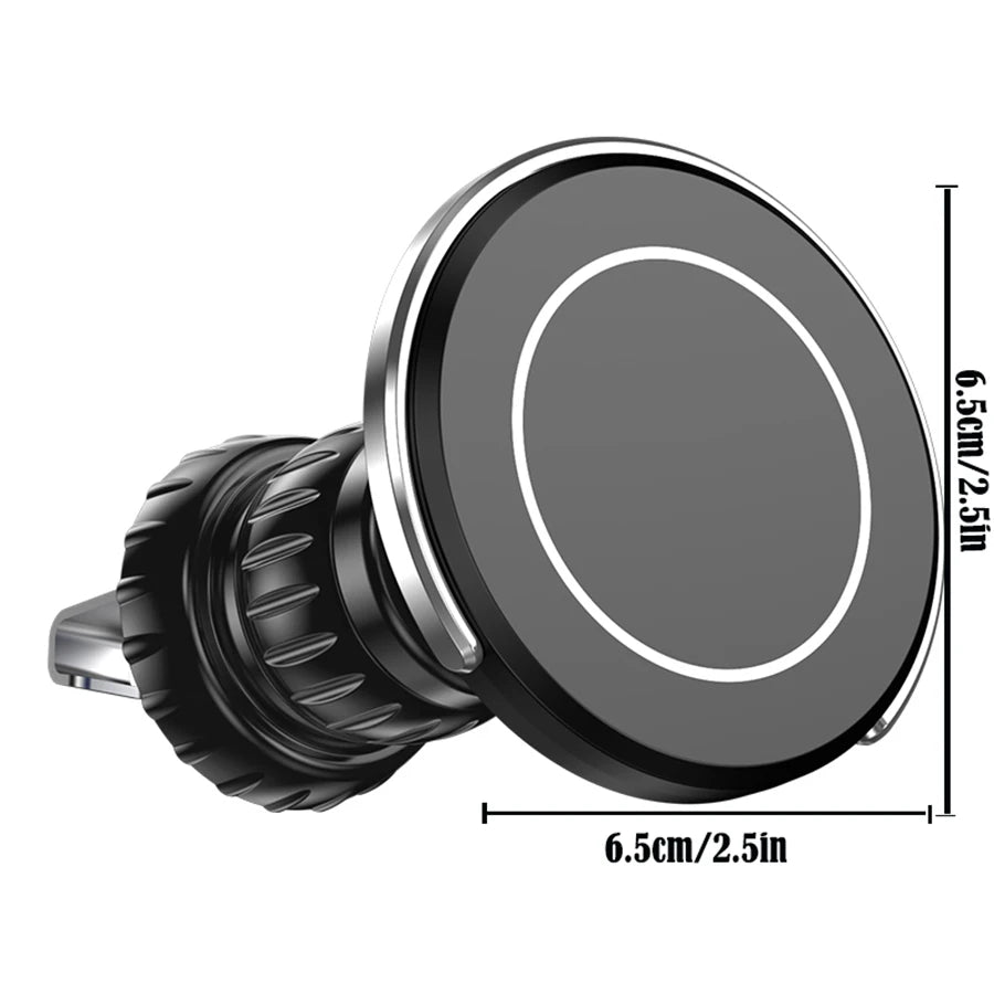 Upgraded 360° Magnetic Phone Holder Car for MagSafe Mount Magnetic Car Phone Mount, Air Vent Phone Holder Cell Phone Holder