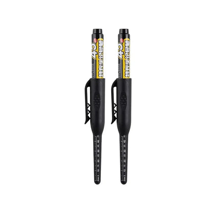 45mm Waterproof Deep Hole Marker Pens Long Nib Head Carpenter Pen Black/Blue/Red Ink for Multi-Purpose Woodworking Hand Tools