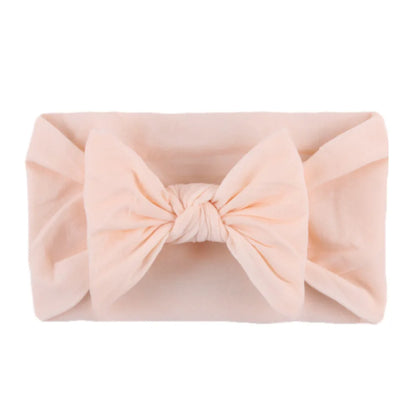 Baby Headband Girls Headwear Hair Accessory Bow Knot Bandage Infant Newborn Toddlers Clothes Kids Rabbit Ear Photo Props