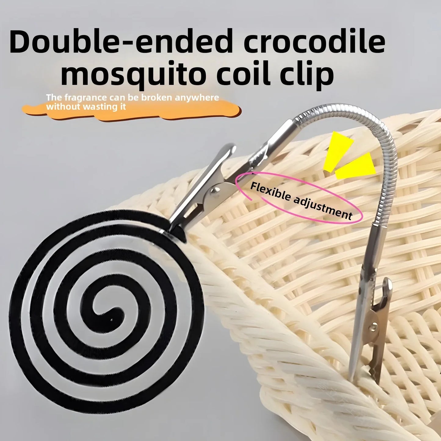 Fragrance Diffuser Incense Clip Zen Hose Candle Holder Universal Crocodile Clip for Mosquito Coil Holder Home Decor orientale