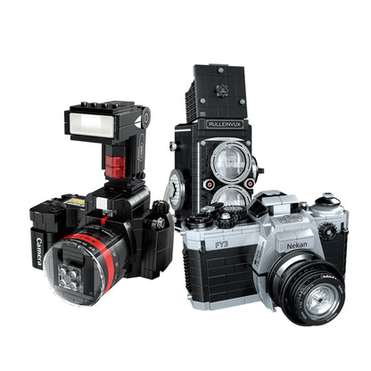 DSLR Camera Mini Building Blocks Toy: Children's Favorite and DSLR Camera Model Series Kit - Creative and Educational Gifts