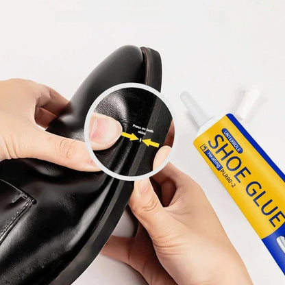 Strong Shoe Glue 60ml, Waterproof Shoe Adhesive Fast Dry for Repair, Sneaker Boot Fix, Transparent Soft Resin DIY Craft Glue