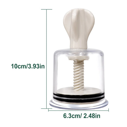 Professional Cupping Medical Chinese Vacuum Body Massager Stimulation Vacuum Cupping Nipple Sucker Inverted Suction Enlarger Cup