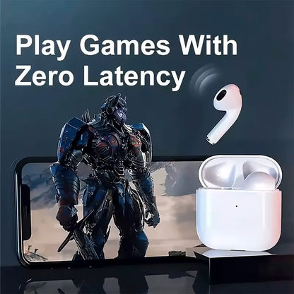 2025 TWS Air  Fone Bluetooth Earphones Wireless Headphones with Mic Touch Control Wireless Bluetooth Headset Pro 4 Earbuds