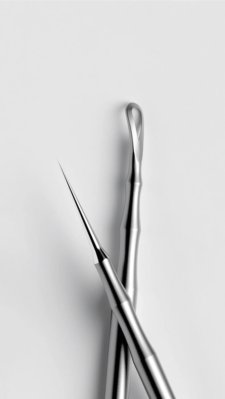 New German Ultra-fine Cell Pimples Blackhead Whitehead Clip Beauty Salon Special Remove Acne Fat Particles Needle Tool