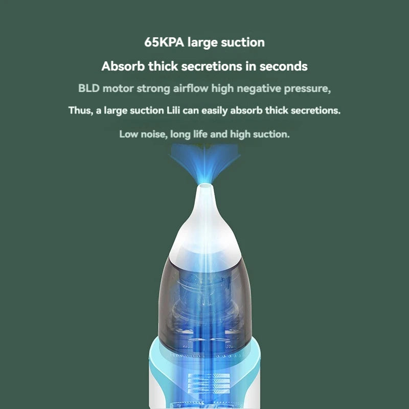 2026 New Pattern Baby Electric Nasal Aspirator for Newborn Charging Version Suction Tool to Prevent Nasal Congestion