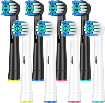 Replacement Toothbrush Heads Compatible with Oral B Professional Electric Brush Heads 1000 1500 3000 6000 7000 7500 8000