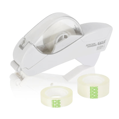 Eagle Automatic Tape Dispenser, No Battery Required, With 2 Rolls Free Tape，Suitable for Handwork,Family Gift Packaging